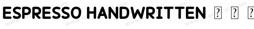Espresso Handwritten字体转换